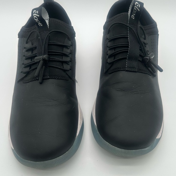 Women’s Clove nursing shoes sz 11 black/white w/ blue soles - Picture 2 of 7